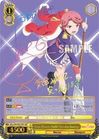 "Our Flower Path" Futaba Isurugi (SSP) - Revue Starlight - Weiss Schwarz card