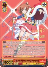 "Passion and Shine" Karen Aijo (SSP) - Revue Starlight - Weiss Schwarz card