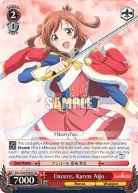 Encore, Karen Aijo (SR) - Revue Starlight - Weiss Schwarz card