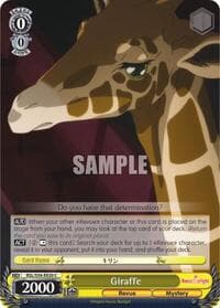 Giraffe - Revue Starlight - Weiss Schwarz card