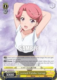 Leotard Futaba Isurugi - Revue Starlight - Weiss Schwarz card