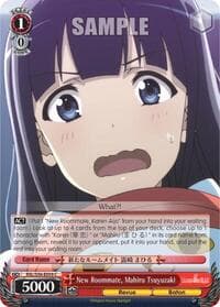New Roommate, Mahiru Tsuyuzaki - Revue Starlight - Weiss Schwarz card