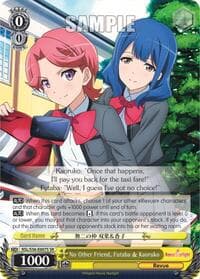 No Other Friend, Futaba & Kaoruko (SR) - Revue Starlight - Weiss Schwarz card