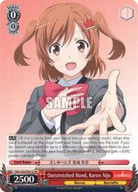 Outstretched Hand, Karen Aijo (SR) - Revue Starlight - Weiss Schwarz card