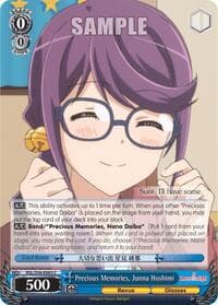 Precious Memories, Junna Hoshimi - Revue Starlight - Weiss Schwarz card