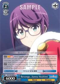 Revenge, Junna Hoshimi - Revue Starlight - Weiss Schwarz card