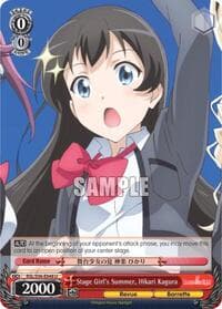 Stage Girl's Summer, Hikari Kagura - Revue Starlight - Weiss Schwarz card