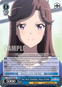 The Next Starlight, Maya Tendo - Revue Starlight - Weiss Schwarz card