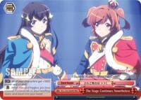 The Stage Continues Nonetheless (RRR) - Revue Starlight - Weiss Schwarz card