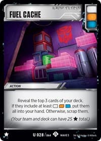 Fuel Cache - War for Cybertron: Siege I - Transformers TCG card