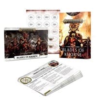 Warhammer: Age of Sigmar - Warscroll Cards: Blades Of Khorne (2019 Edition) - Warhammer Game Accessories - Warhammer Game Accessories card