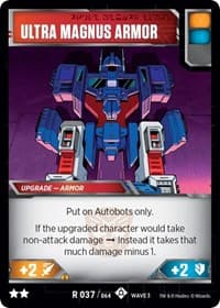Ultra Magnus Armor - War for Cybertron: Siege I - Transformers TCG card