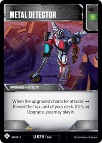 Metal Detector - War for Cybertron: Siege I - Transformers TCG card