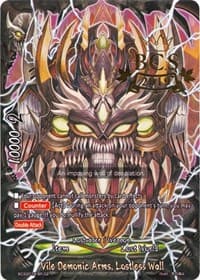 Vile Demonic Arms, Lostless Wall - Bushiroad Event Cards - Future Card BuddyFight card