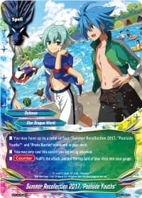 Summer Recollection 2017, "Poolside Youths" - Promo Cards - Future Card BuddyFight card