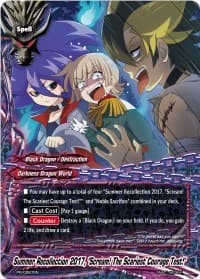 Summer Recollection 2017, "Scream! The Scariest Courage Test!" - Promo Cards - Future Card BuddyFight card
