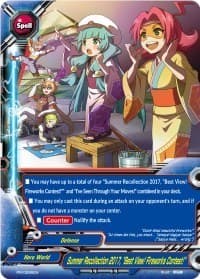 Summer Recollection 2017, "Best View! Fireworks Contest!" - Promo Cards - Future Card BuddyFight card