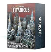 Warhammer: 40K - Adeptus Titanicus - Civitas Imperialis Administratum Sector - Warhammer Plastic Box Sets - Warhammer Box Sets card