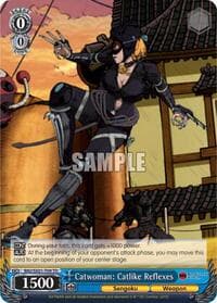 Catwoman: Catlike Reflexes - Batman Ninja - Weiss Schwarz card