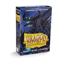 Dragon Shield Classic Japanese Sleeves - Night Blue Zugai (60-Pack) - Dragon Shield Card Sleeves - Card Sleeves card