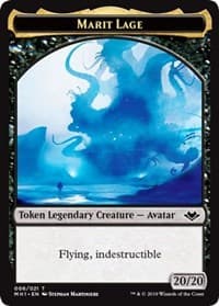 Marit Lage // Goblin Double-Sided Token - Modern Horizons - Magic: The Gathering card
