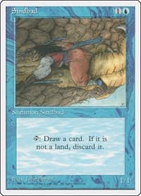 Sindbad - Fourth Edition - Magic: The Gathering card