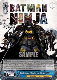 Batman: Back in Time (Anime Expo 2019) - Batman Ninja - Weiss Schwarz card