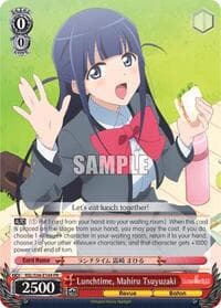 Lunchtime, Mahiru Tsuyuzaki - Revue Starlight - Weiss Schwarz card
