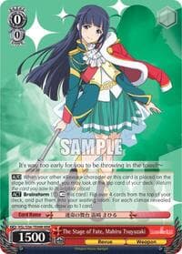 The Stage of Fate, Mahiru Tsuyuzaki (RRR) - Revue Starlight - Weiss Schwarz card