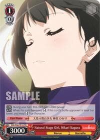 Natural Stage Girl, Hikari Kagura - Revue Starlight - Weiss Schwarz card