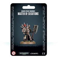 Warhammer: 40K - Chaos Space Marine Master of Executions - Warhammer Plastic Clampacks - Warhammer Clampacks card