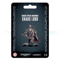 Warhammer: 40K - Chaos Space Marine Chaos Lord - Warhammer Plastic Clampacks - Warhammer Clampacks card