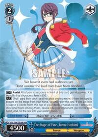 The Stage of Fate, Junna Hoshimi (RRR) - Revue Starlight - Weiss Schwarz card