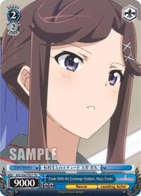 Etude With the Exchange Student, Maya Tendo - Revue Starlight - Weiss Schwarz card