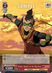Robin: Battle on the Big Boat - Batman Ninja - Weiss Schwarz card