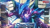 Cardfight!! Vanguard Sneak Preview Playmat: Extra Booster V-EB02 Champions of the Asia Circuit - Bushiroad Playmats - Playmats card