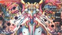 Cardfight!! Vanguard Sneak Preview Playmat: Extra Booster V-EB06 Light of Salvation, Logic of Destruction - Bushiroad Playmats - Playmats card