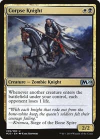 Corpse Knight - Core Set 2020 - Magic: The Gathering card