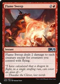 Flame Sweep - Core Set 2020 - Magic: The Gathering card
