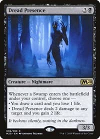 Dread Presence - Core Set 2020 - Magic: The Gathering card