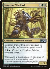 Ironroot Warlord - Core Set 2020 - Magic: The Gathering card