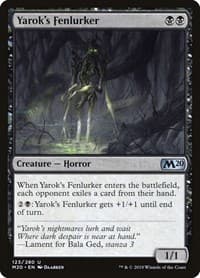 Yarok's Fenlurker - Core Set 2020 - Magic: The Gathering card