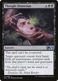 Thought Distortion - Core Set 2020 - Magic: The Gathering card