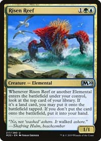 Risen Reef - Core Set 2020 - Magic: The Gathering card