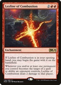 Leyline of Combustion - Core Set 2020 - Magic: The Gathering card