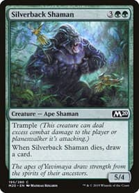 Silverback Shaman - Core Set 2020 - Magic: The Gathering card