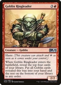 Goblin Ringleader - Core Set 2020 - Magic: The Gathering card