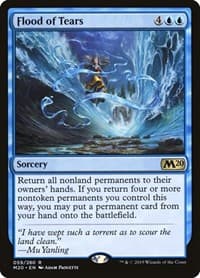 Flood of Tears - Core Set 2020 - Magic: The Gathering card