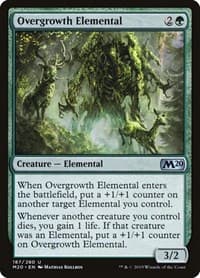 Overgrowth Elemental - Core Set 2020 - Magic: The Gathering card