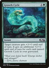 Growth Cycle - Core Set 2020 - Magic: The Gathering card